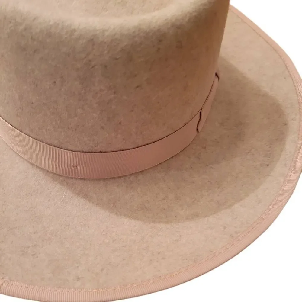 Gigi Pip Women's Tan Australian Wool Monroe Rancher Hat